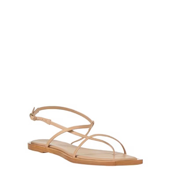 Studio Amelia Elegant White Strappy Sandals - Picture 4 of 9